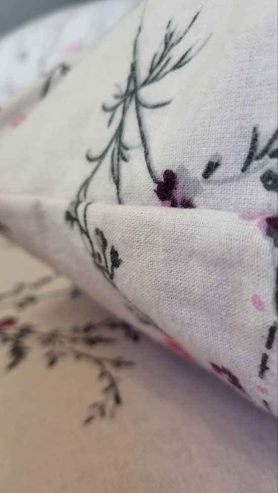 Постільна білизна фланель Комфорт текстиль Ніжність рожева, Turkish flannel