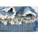 Покривало муслінове Lotus Home - Larna muslin blue, Блакитний, Полуторний, 160х200 см, Без наволочок