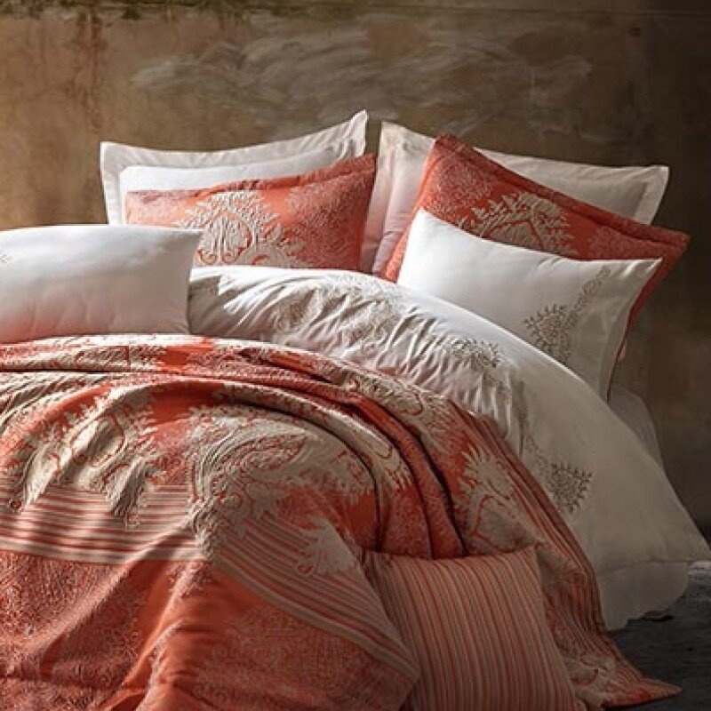 Комплект постельное белье с покрывалом Dantela vita ELENOR