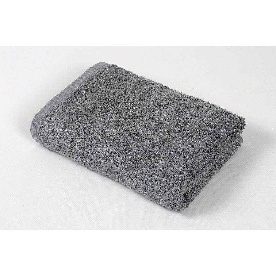 Рушник Iris Home Готель - Orta gri 440 г/м&sup2;, Сірий, 50х90 см, Для обличчя