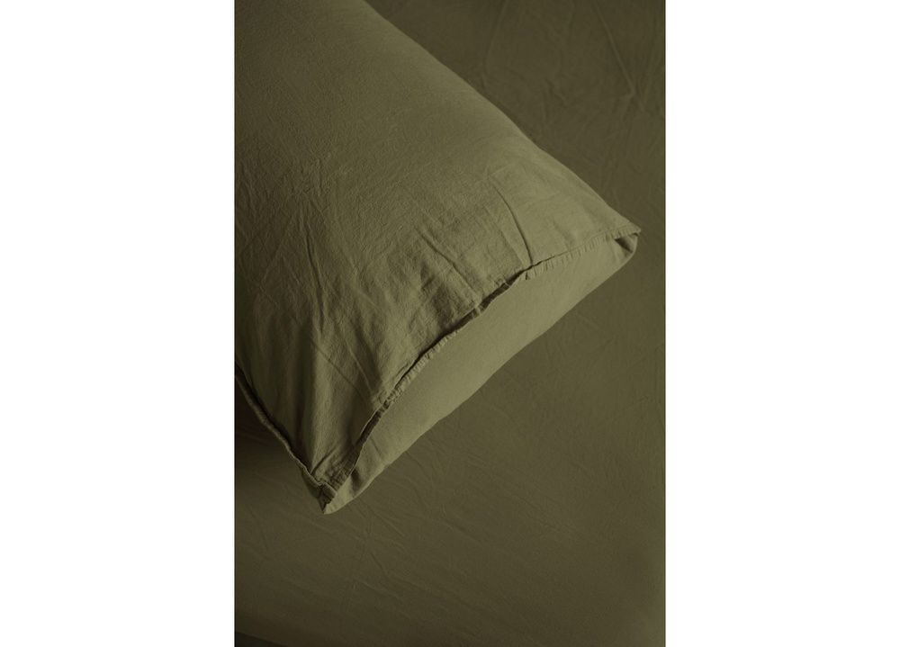 Постельное бельё SoundSleep Stonewash Adriatic Оливковый