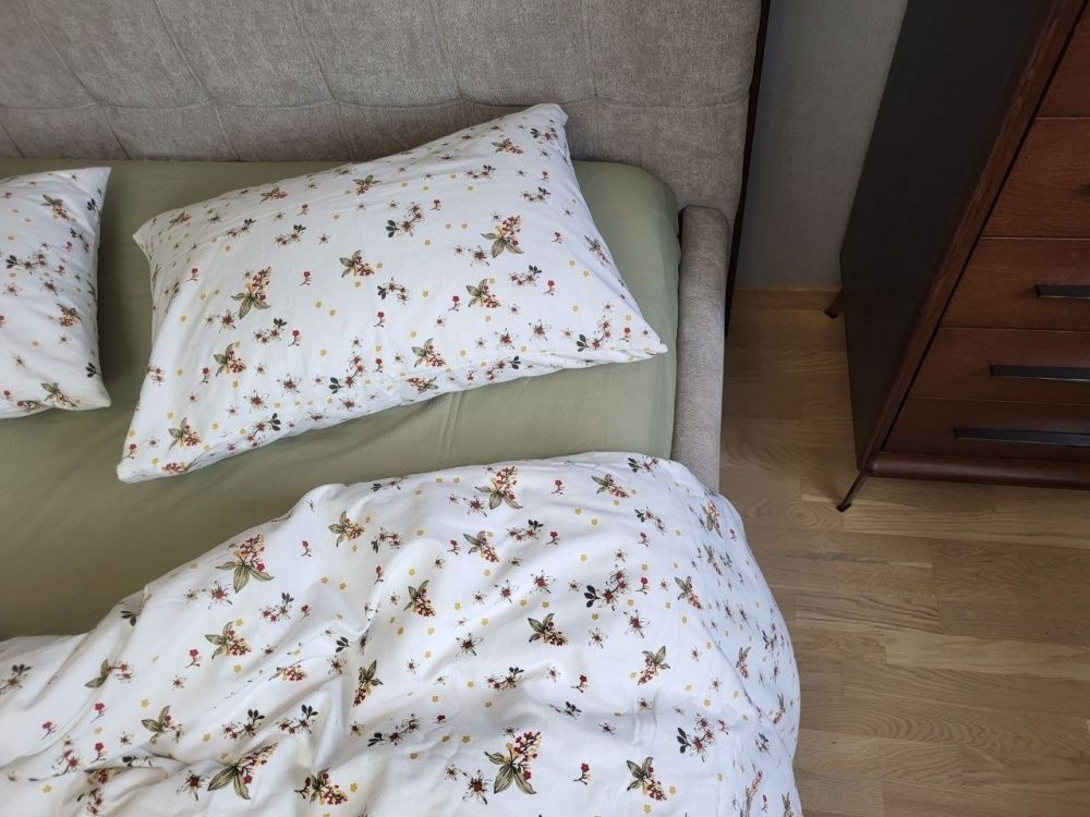 Постільна білизна фланель Комфорт текстиль Соната/фісташка, Turkish flannel
