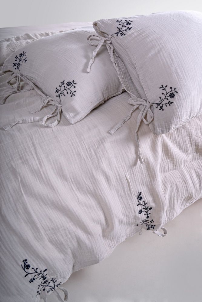 Постельное белье Limasso Muslin Ira Natural Cream