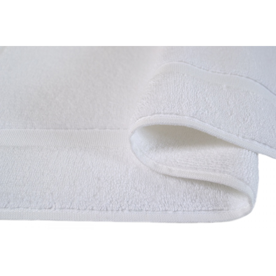 Рушник для ніг Lotus Готель - Microcotton White (800 г/м²), Білий, 50х70 см, Для ніг