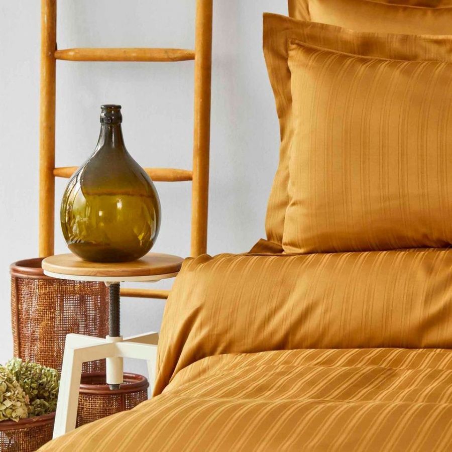 Постільна білизна Karaca Home сатин - Charm bold hardal