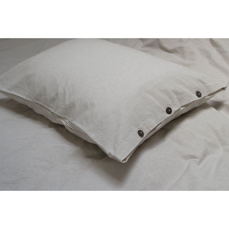 Постільна білизна варена бавовна Lotus Home Premium - Solid kahve-bej