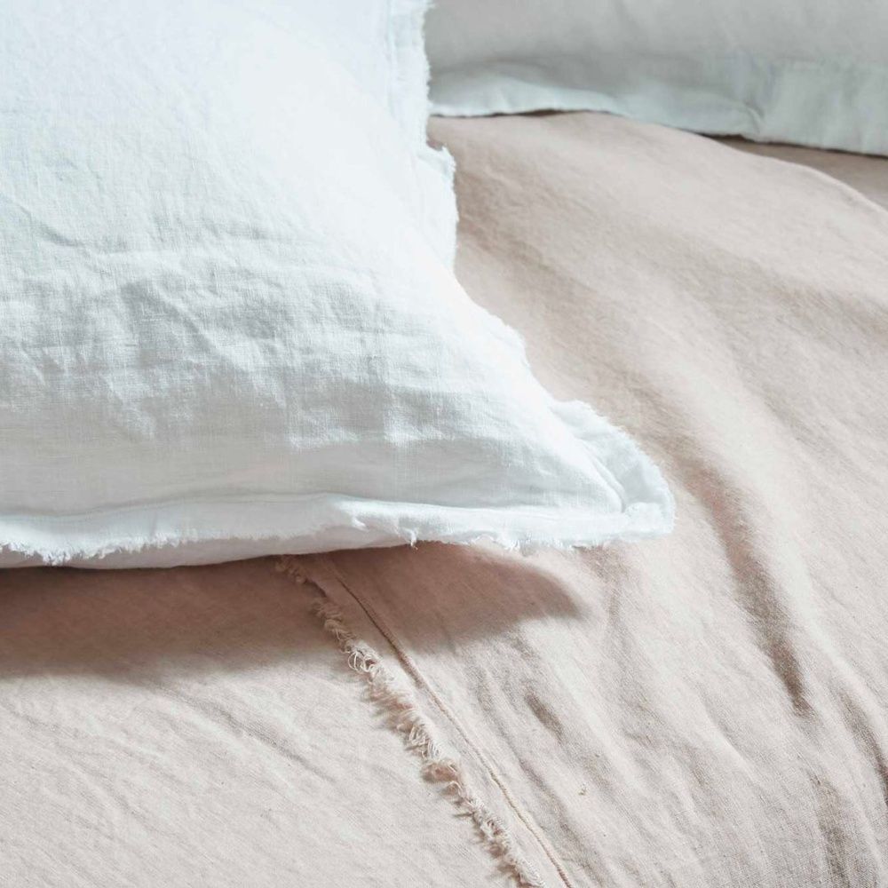Итальянское постельное белье льон Biancoperla Cannes Rubio