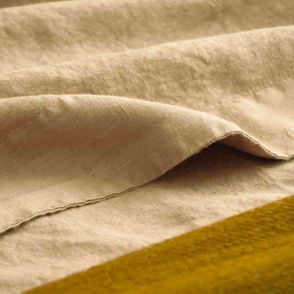 Італійська постільна білизна льон Biancoperla Niagara Prisma