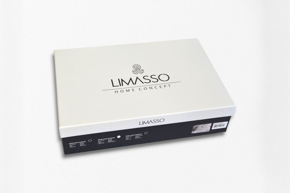 Постільна білизна варена бавовна Limasso Bassin Mineral Blue