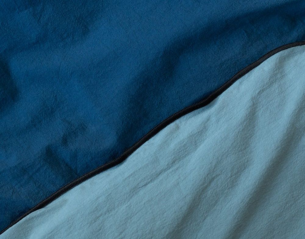 Постельное белье вареный хлопок Limasso Essualte doubleface Dress blue-Mavisi