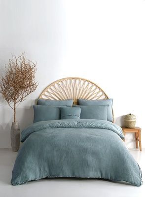 Постельное белье вареный хлопок Limasso Bassin Mineral Blue