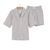Піжама Lotus Home unisex - City Shorts , Коричневий, XS