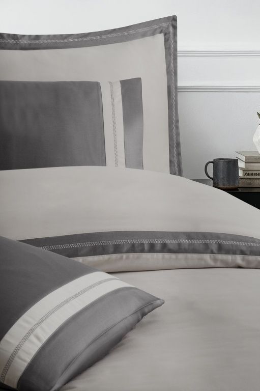 Постельное белье сатин La Romano Mona Premium Satin 300TC Alara Ash