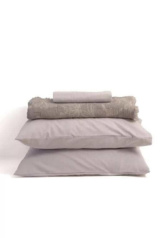 Постельное белье с покрывалом из муслина First Choice Orneta Grey
