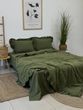 Постільна білизна варена бавовна Limasso Capulet Olive Exclusive, Оливковий, 50х70см (2шт), Євро, 200х220 см, 240х260 см