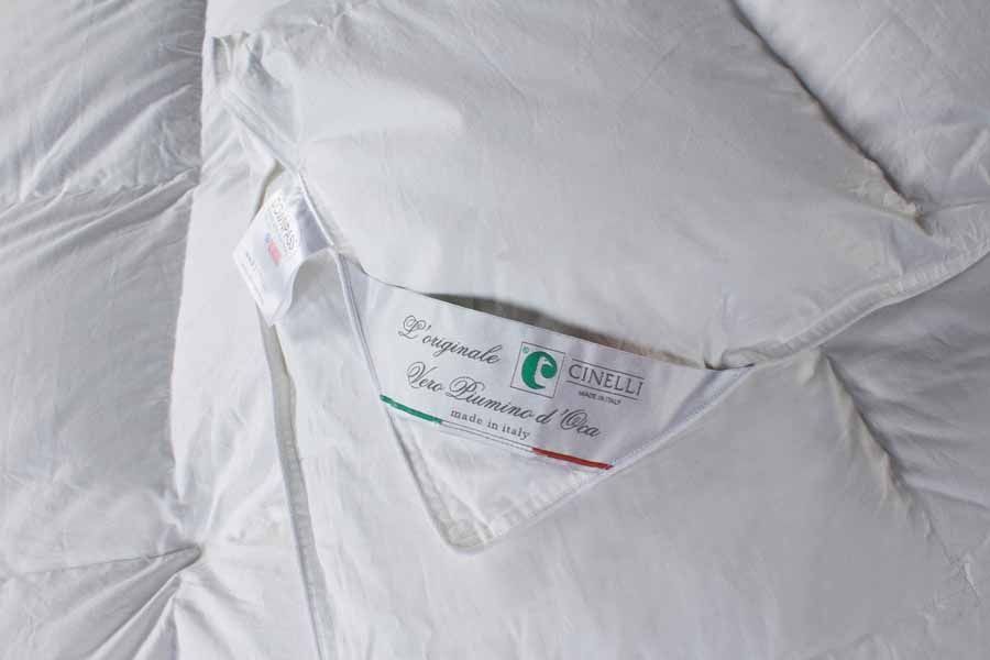 Пухова ковдра Cinelli Perla Spring 95% 100% пух (Всесезонна)