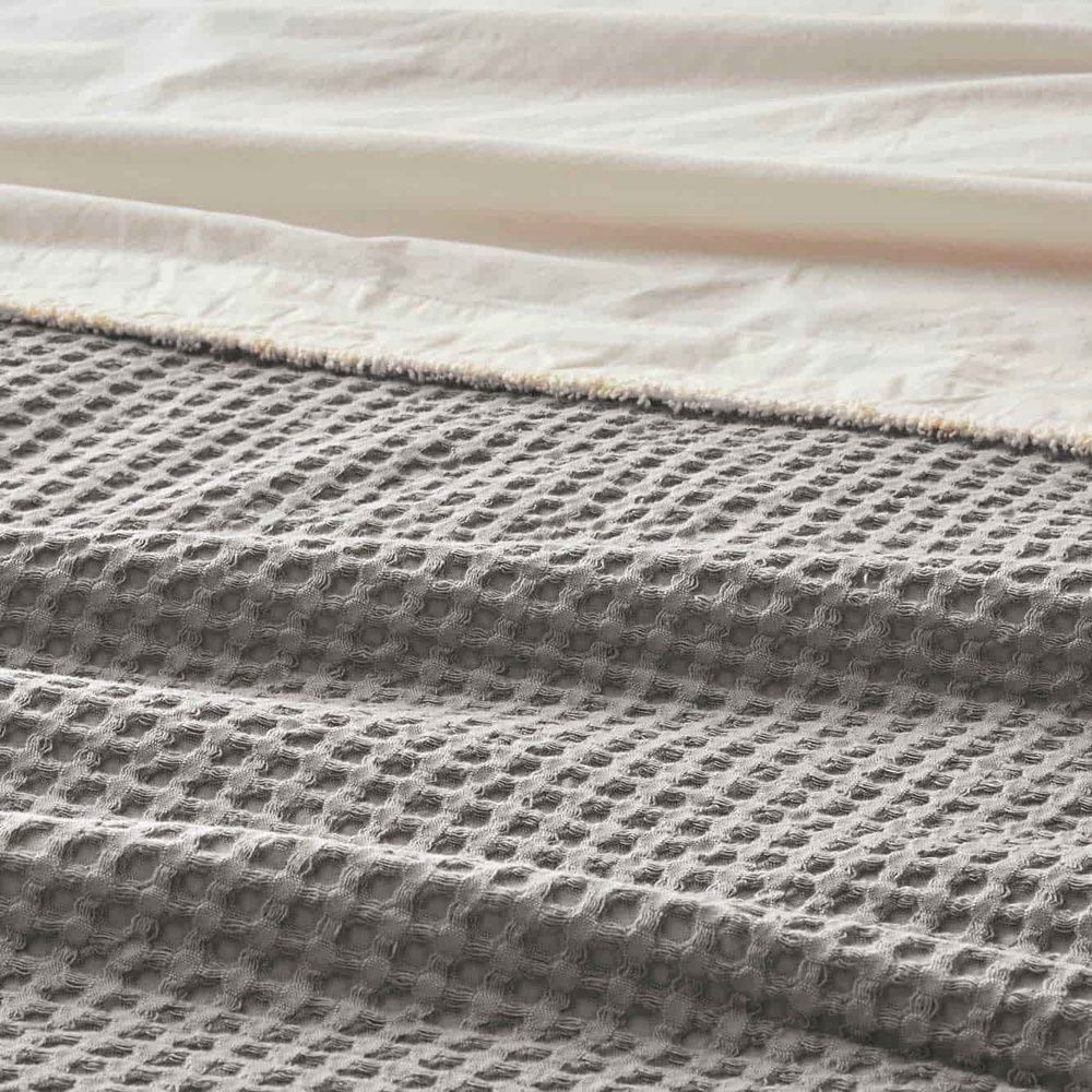 Вафельное покрывало премиум Biancoperla Milano Bianco