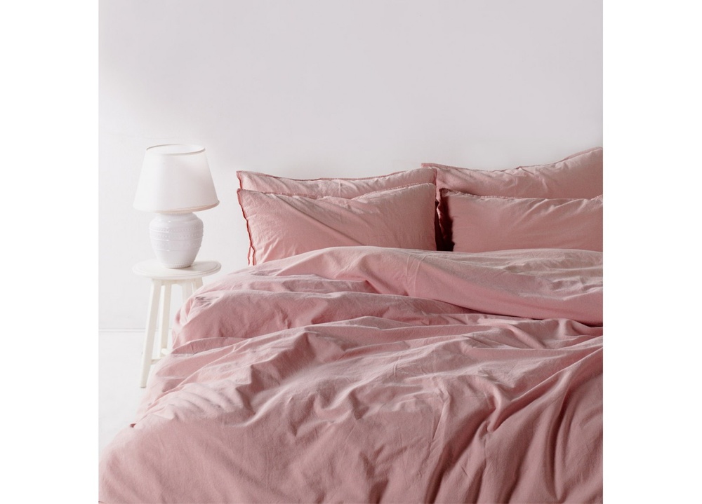 Постільна білизна SoundSleep Stonewash pastel pink