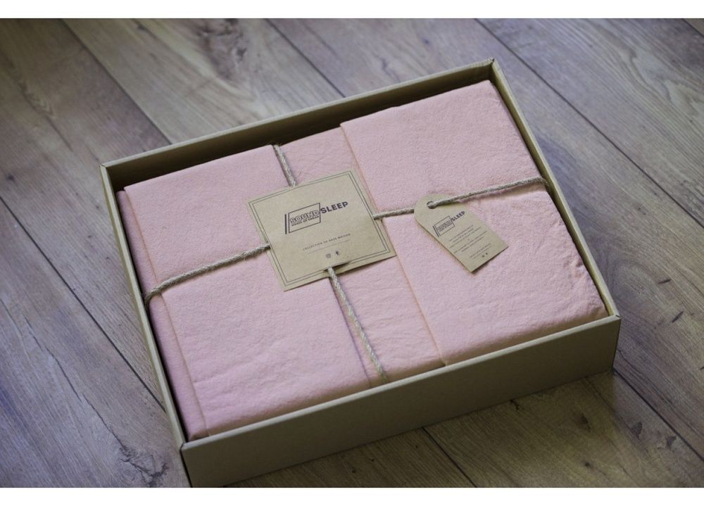 Постельное бельё SoundSleep Stonewash pastel pink