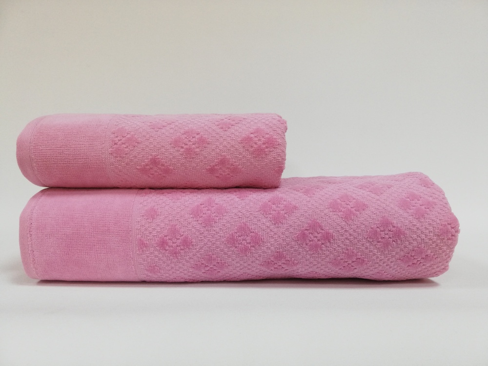 Набор полотенец Class Bahar Tekstil Clerica Pink