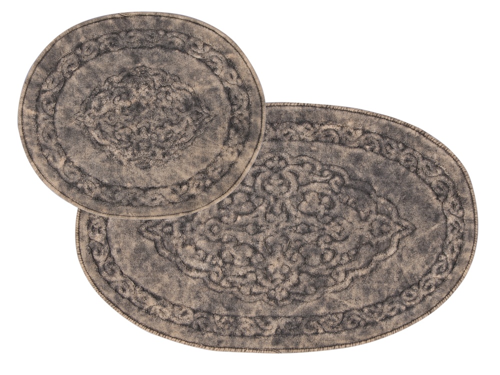 Набір килимків Arya Antik Коричневий TR1006873