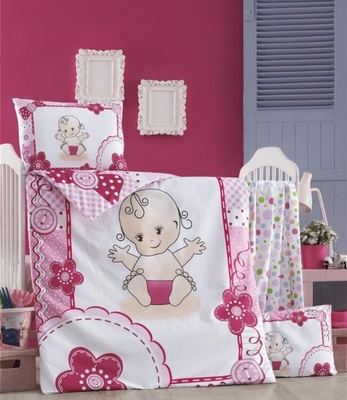 Комплект постельного белья для младенцев Victoria Ранфорс Baby