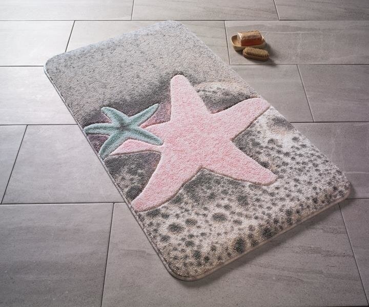 Коврик для ванной Confetti Starfish Pink