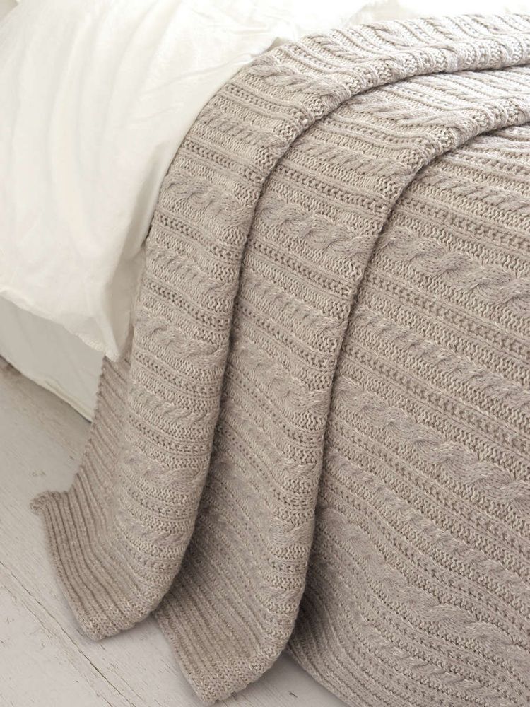 В'язаний плед Betires MILENIA BEIGE