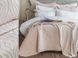 Набор постельное белье с покрывалом и пледом Apricitas home "BELMONT BEIGE" 1