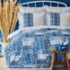 Постельное белье Karaca Home ранфорс - Pietra mavi голубой 1