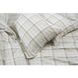 Постельное белье вареный хлопок Lotus Home Premium - Checked Madras бежевый 2