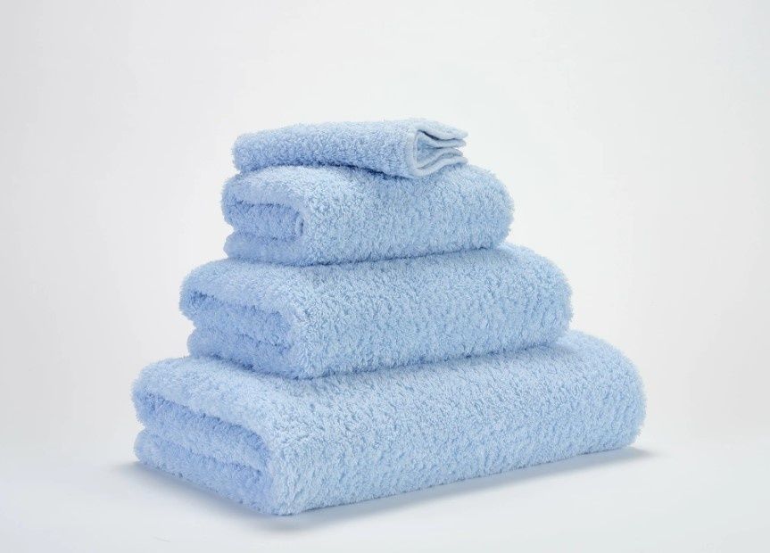 Рушник египетська бавовна Abyss & Habidecor Super Pile 330 Powder Blue