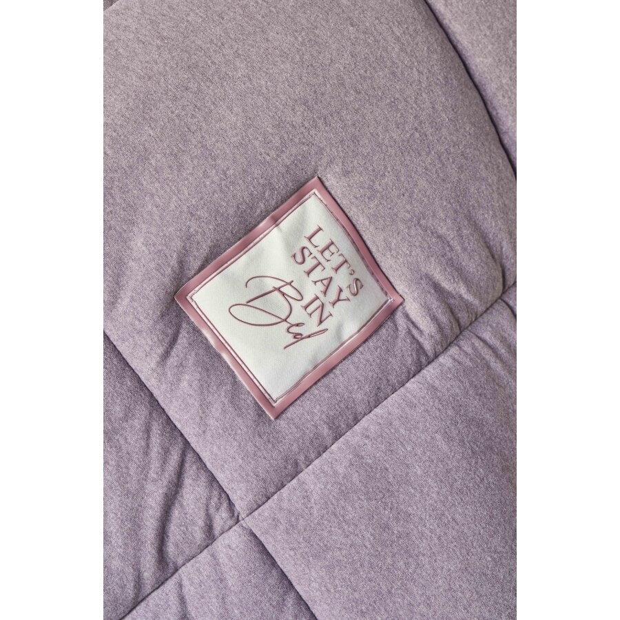 Набор постельное белье с одеялом Karaca Home - Toffee lila лиловый