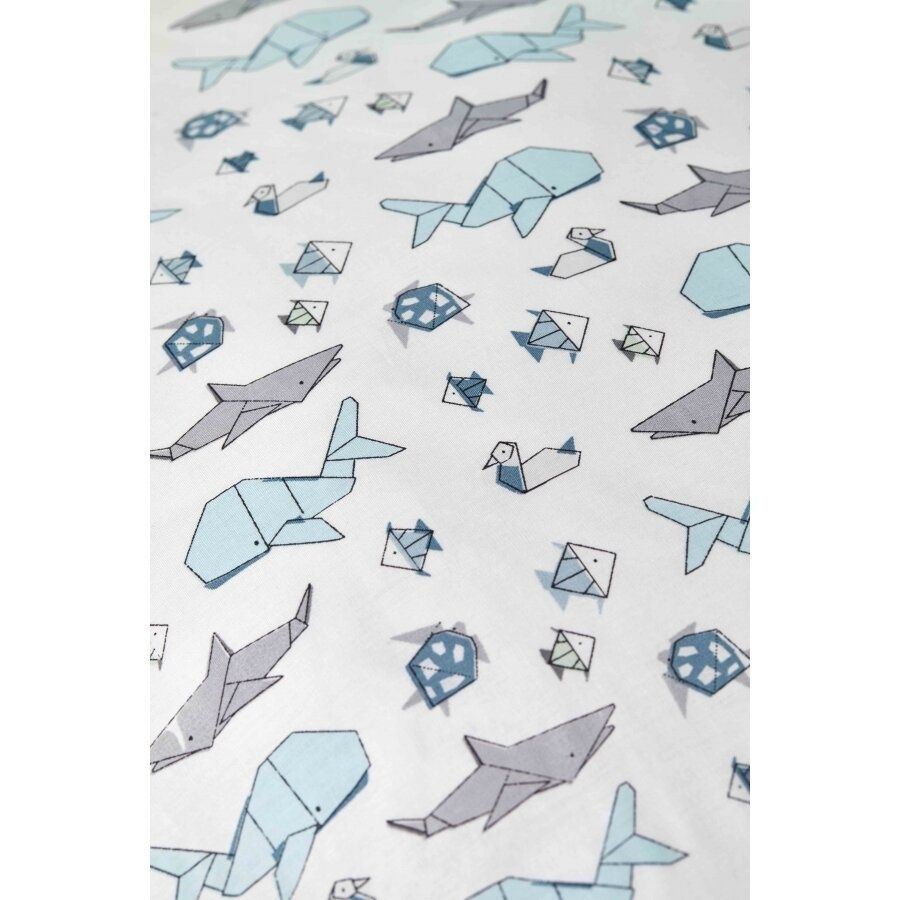 Постільна білизна для підлітків Karaca Home ранфорс Shark yesil