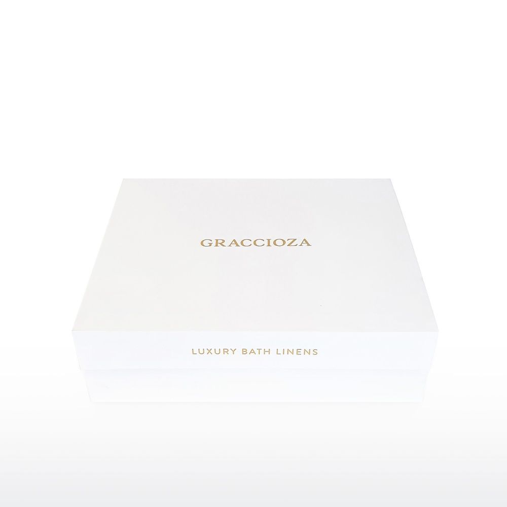 Халат египетский хлопок Graccioza Egoist White
