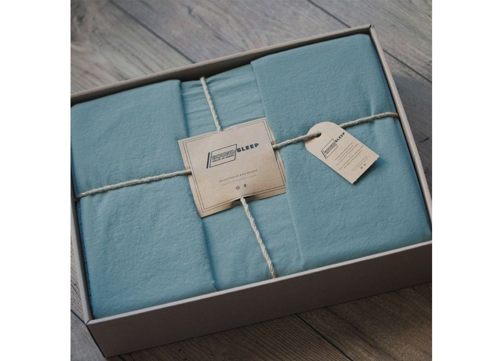 Постельное бельё SoundSleep Stonewash Pastel mint