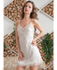 Нічна сорочка шовк Mia-Amore Isabella 3180-1, Білий, L