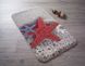 Коврик для ванной Confetti Starfish Red