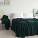 В'язаний плед LaModno WoolCotton Balance Emerald 3