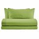 Італійська постільна білизна льон Biancoperla Niagara Pistacchio 1