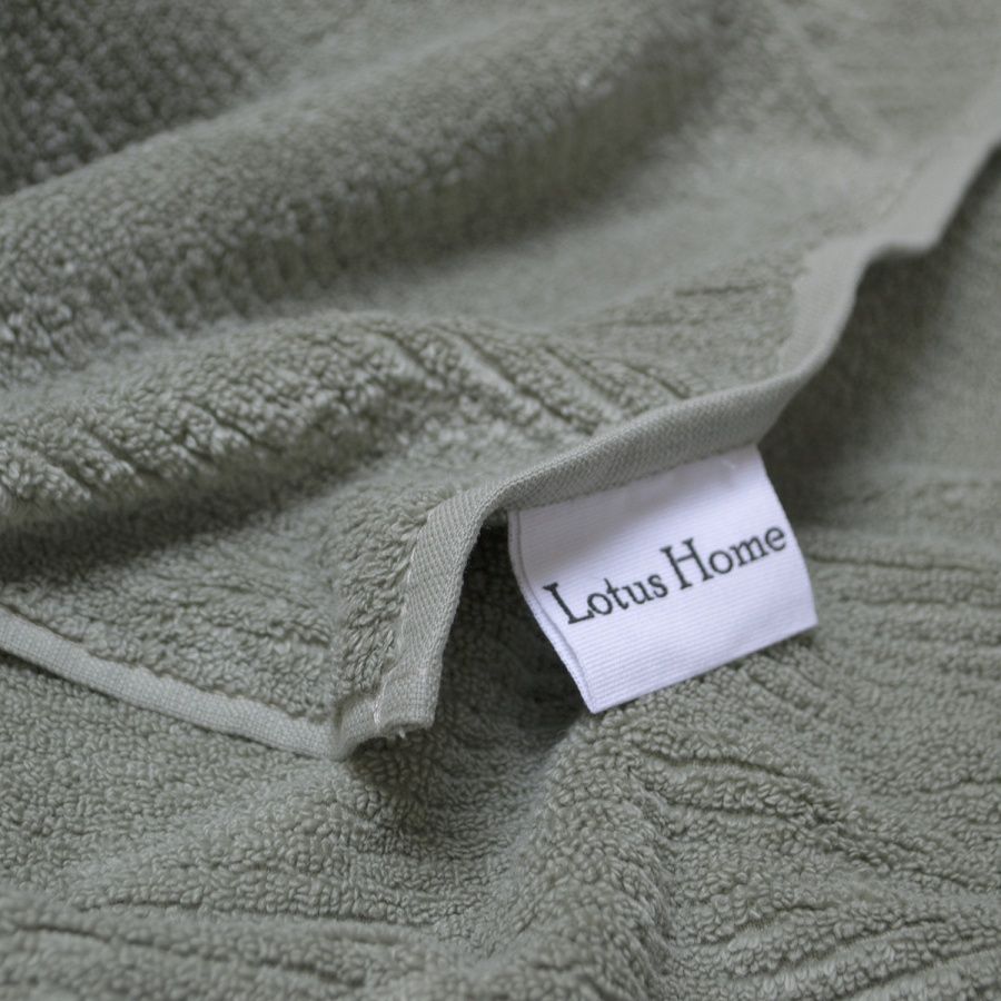 Рушник махровий Lotus Home - Sage green